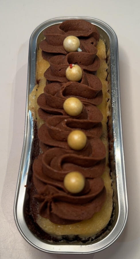 Vanilla Dream Cake w/ Chocolate Frosting