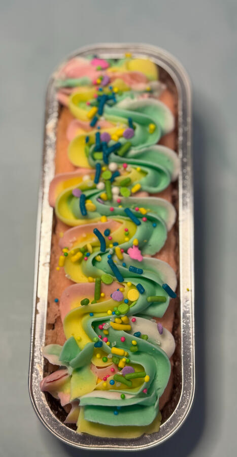 Pink Velvet w/ Vanilla Swirl